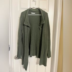 Olive Green Cardigan